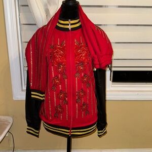 BRAND NEW 2-PIECE SET FASHION BRABD LUXURY SIZE LARGE WOMENS